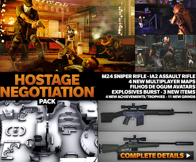 The New Maps of the Max Payne 3 Hostage Negotiation DLC Pack