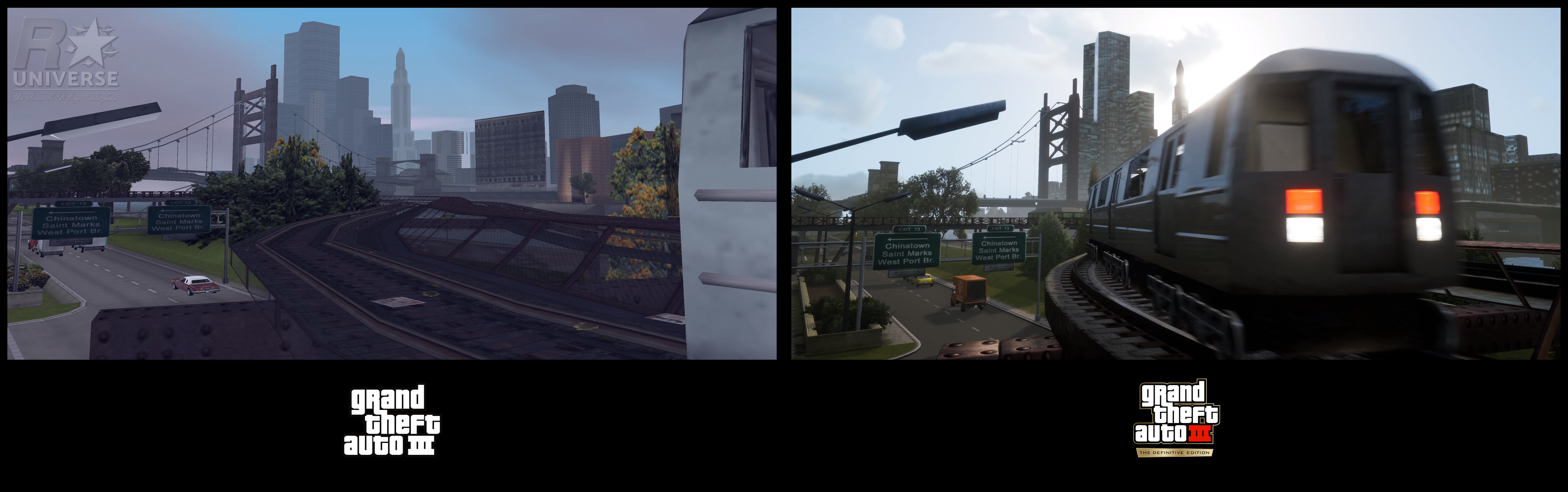 Grand Theft Auto III - Original vs Definitive Edition Comparison 